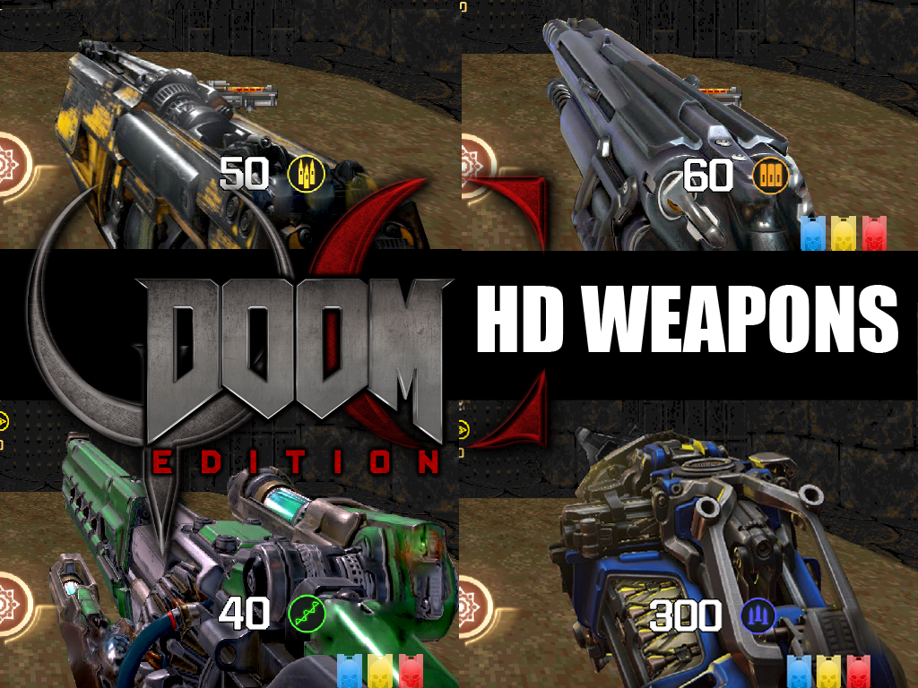 Quake Champions Doom HD Weapon Sprites DOWNLOAD NOW! news - ModDB
