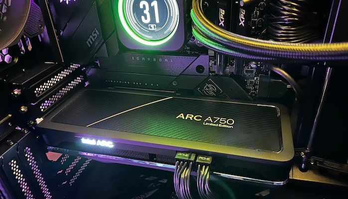 Intel Arc A750 Limited Edition Review | MMORPG.com