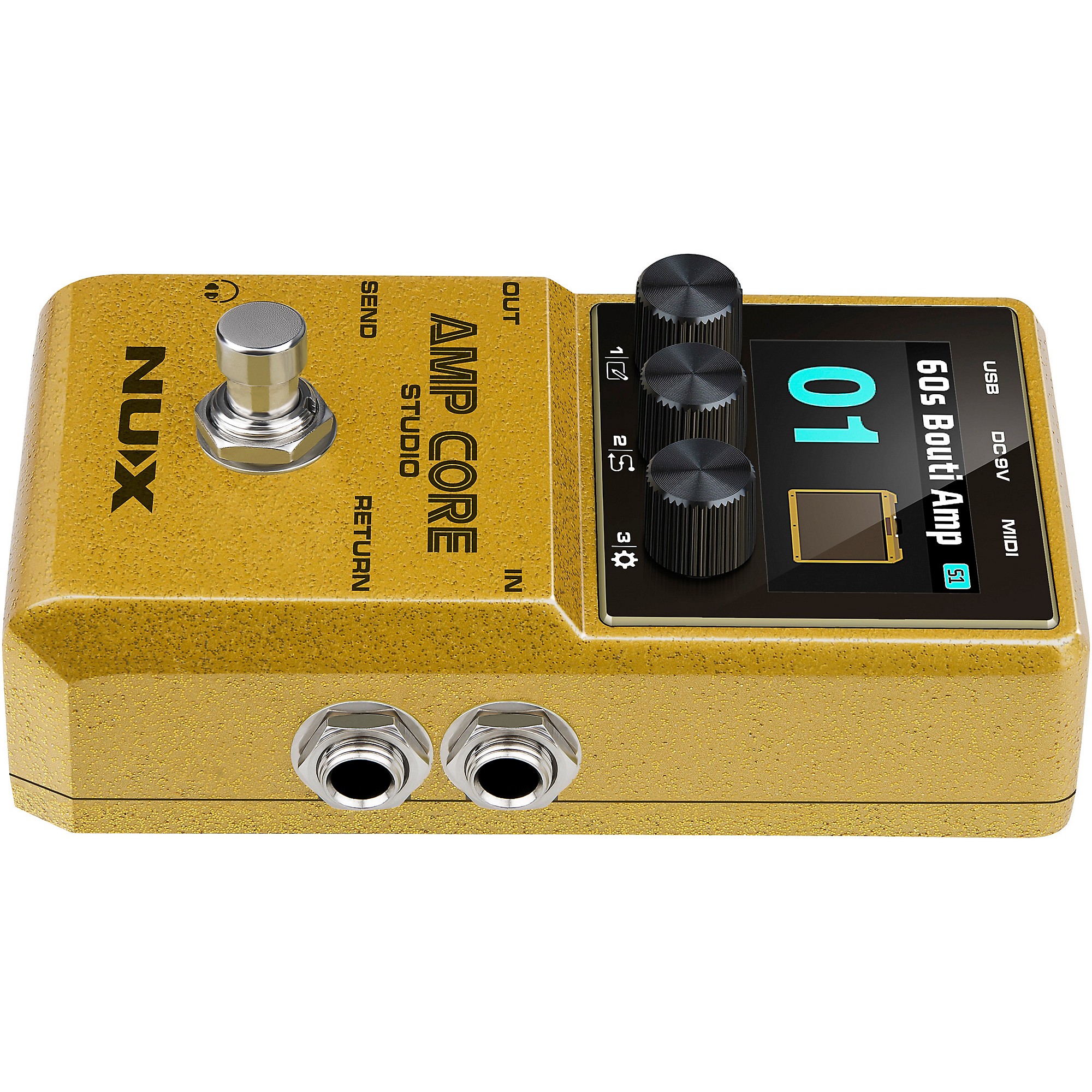 NUX Amp Core Studio Amp Modeling Pedal | Music & Arts
