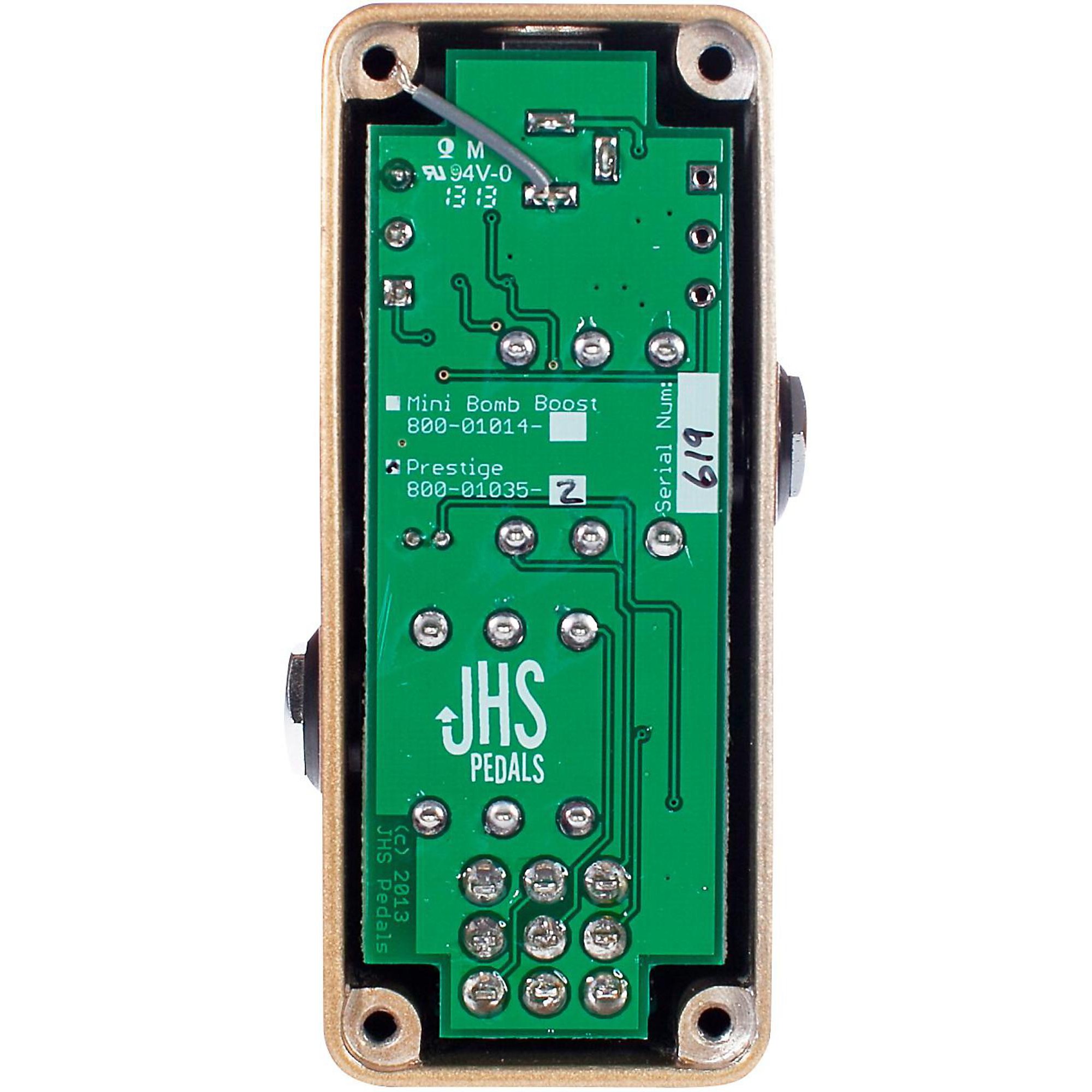 JHS Pedals Prestige Buffer/Booster Guitar Effects Pedal | Music & Arts