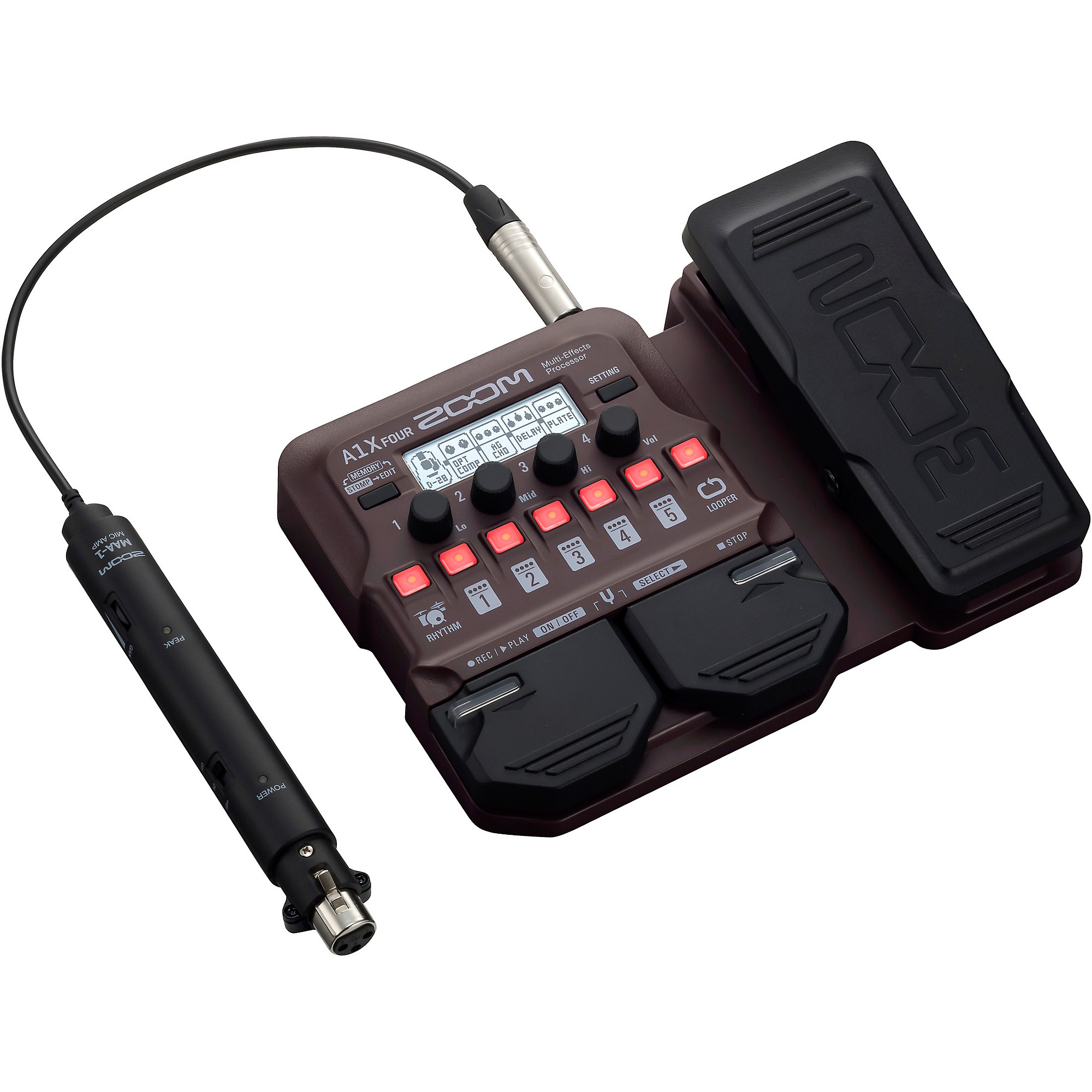 Zoom A1X Four Acoustic Multi-Effects Processor | Music & Arts