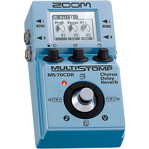Zoom MS-70CDR MultiStomp Effects Pedal | Musician's Friend
