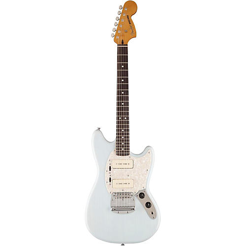Fender Modern Player Mustang Electric Guitar Transparent Daphne