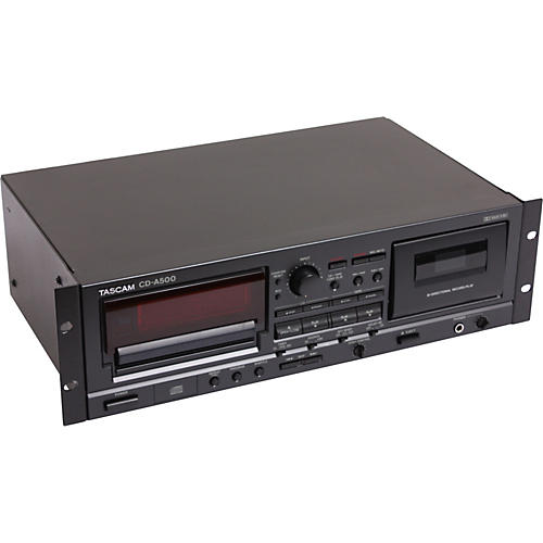 TASCAM CD-A500 Rackmount CD/Cassette Player | Musician's Friend