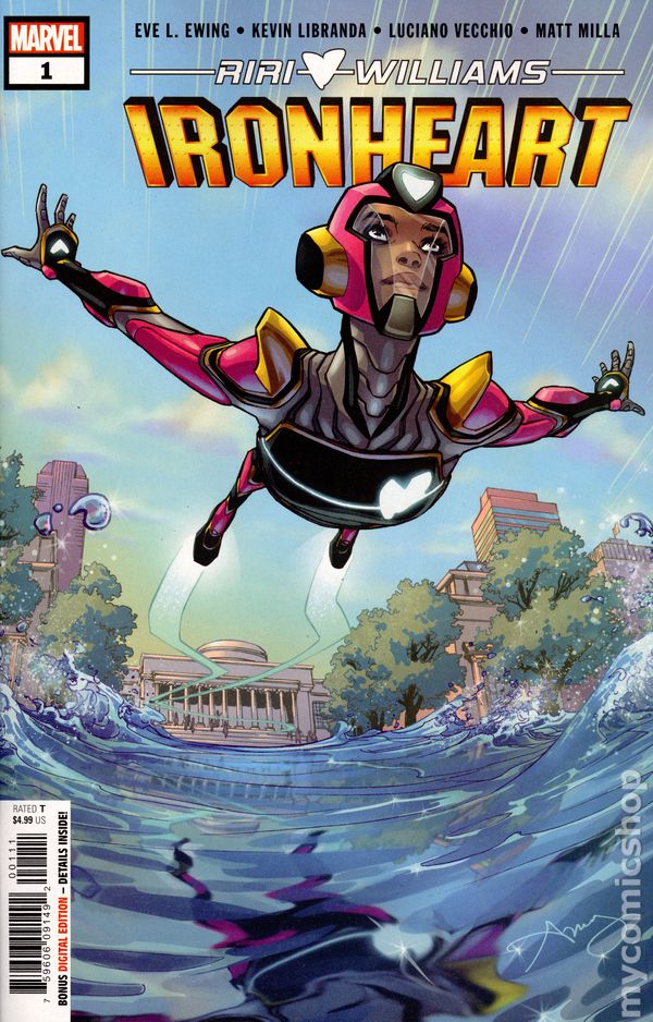 Ironheart (2018 Marvel) comic books