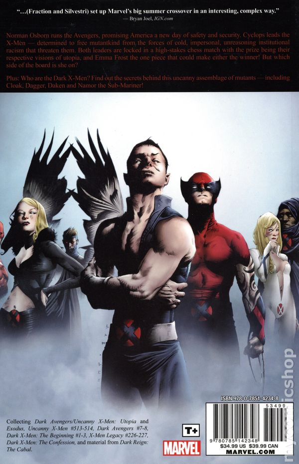 Comic books in 'Dark Avengers/X-Men Utopia'