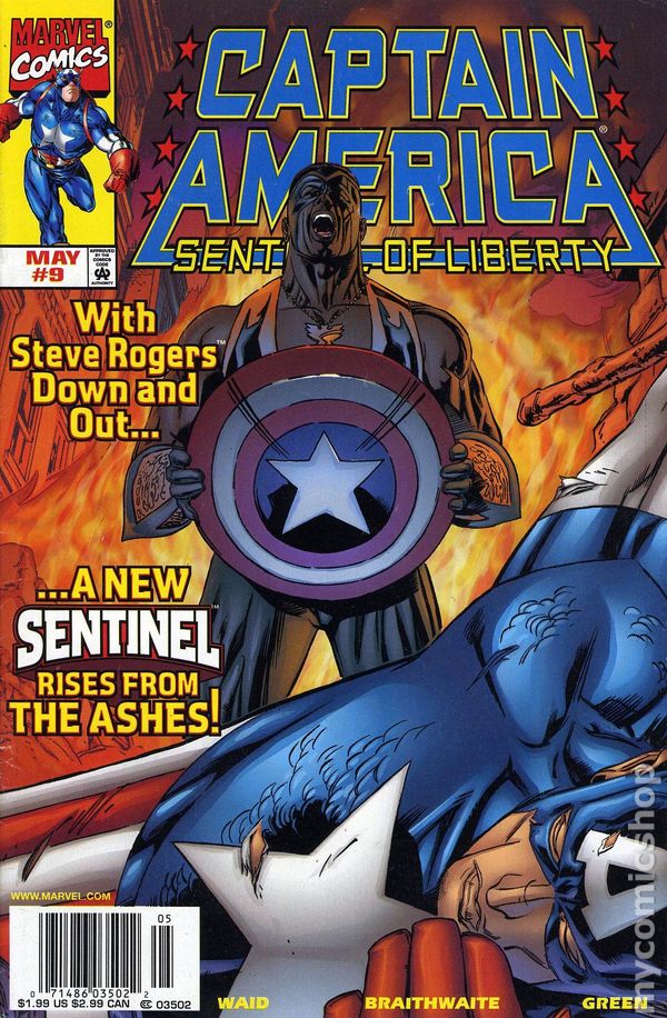 Captain America Sentinel of Liberty (1998) comic books