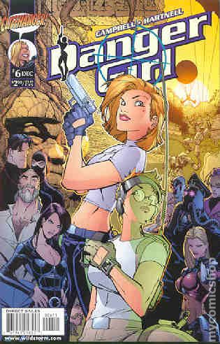 Danger Girl (1998 Image) comic books