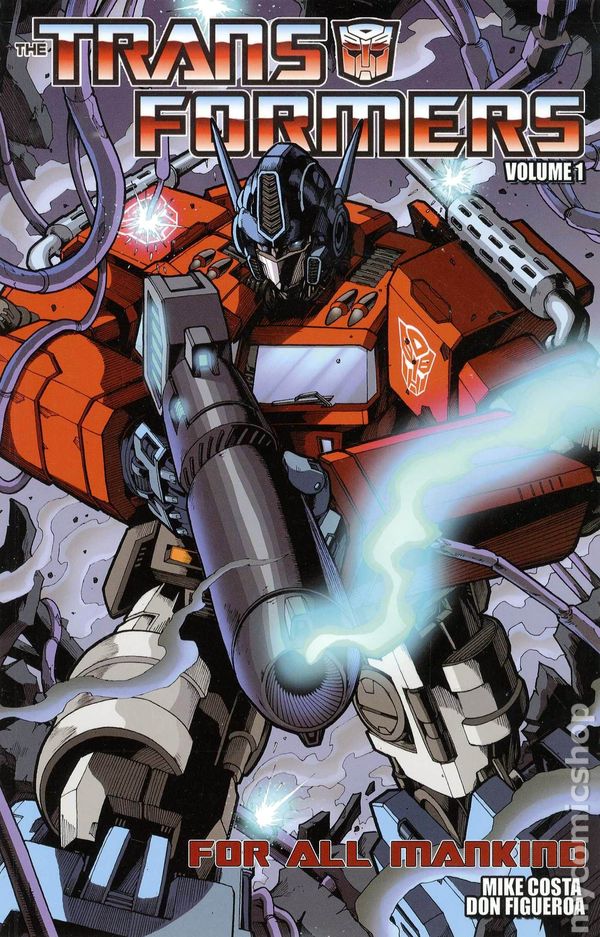 Transformers TPB (2010-2012 IDW) By Mike Costa comic books
