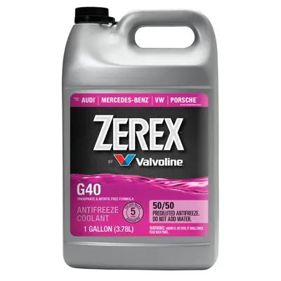 Zerex Cooling System Antifreeze Coolant Ready To Use 1 gal (US