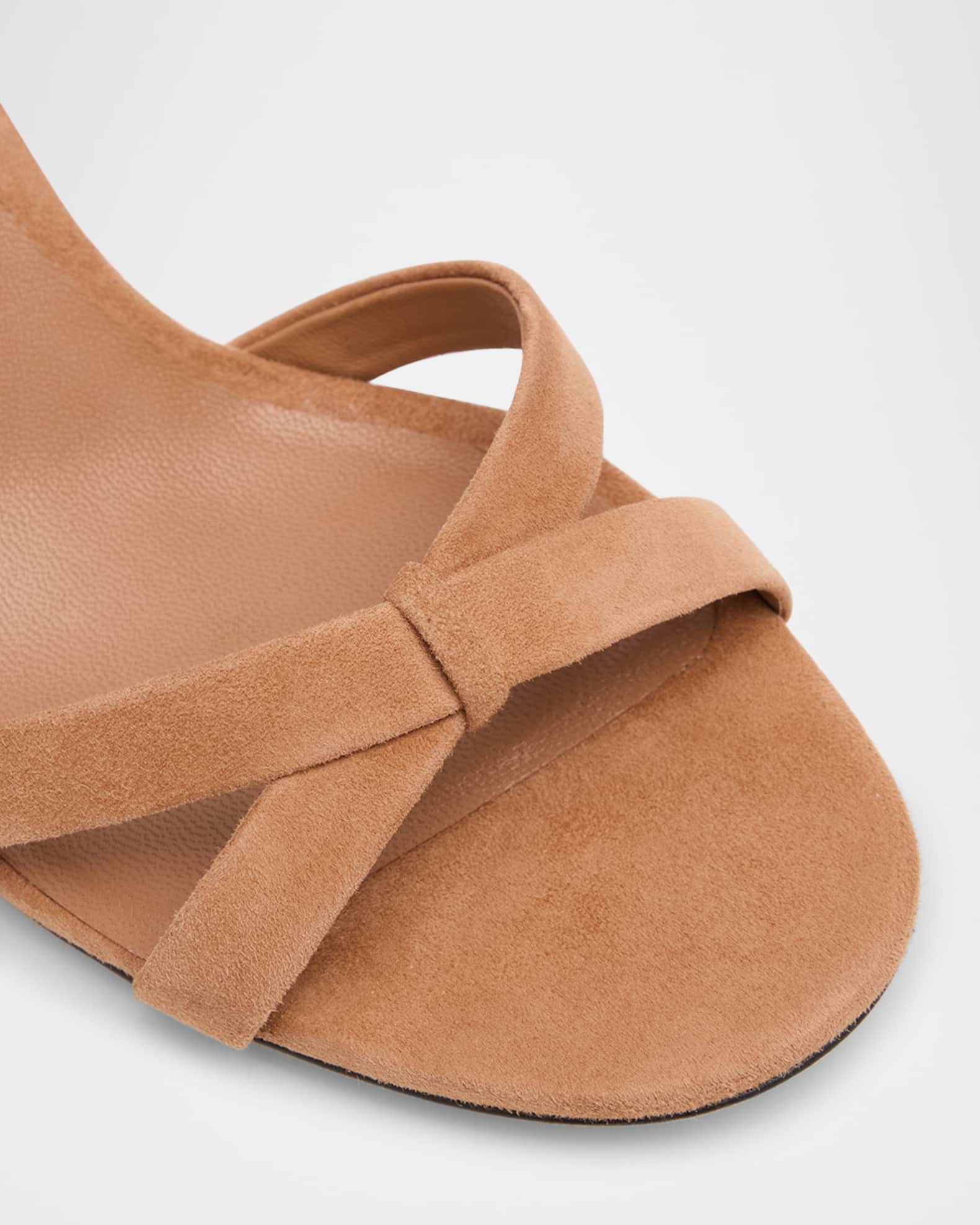 Jimmy Choo Elsy 70 Suede Sandals | Neiman Marcus