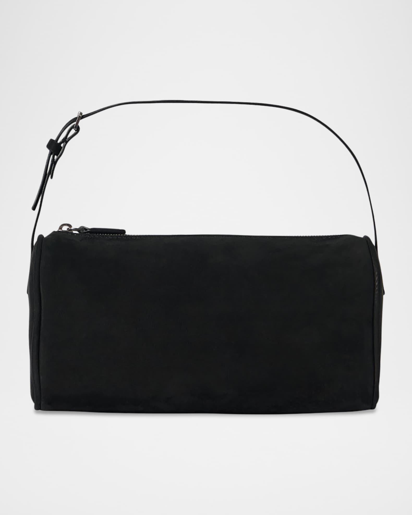 THE ROW 90's Top-Handle Bag in Nubuck Leather | Neiman Marcus