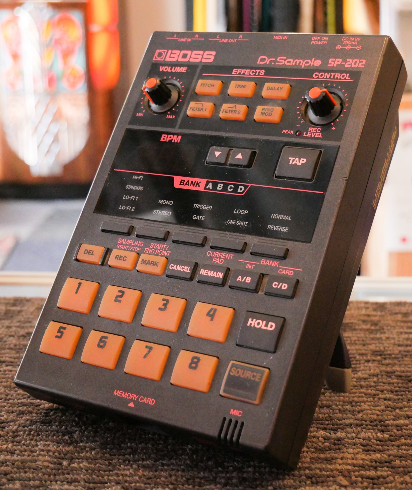 Boss SP-202 Doctor Sample - w/memory card