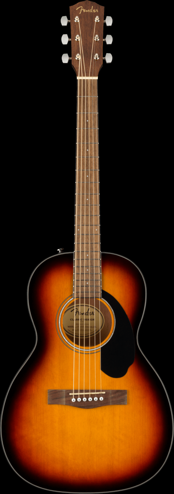 Fender CP-60S Parlor, Walnut Fingerboard, Sunburst - 885978875665
