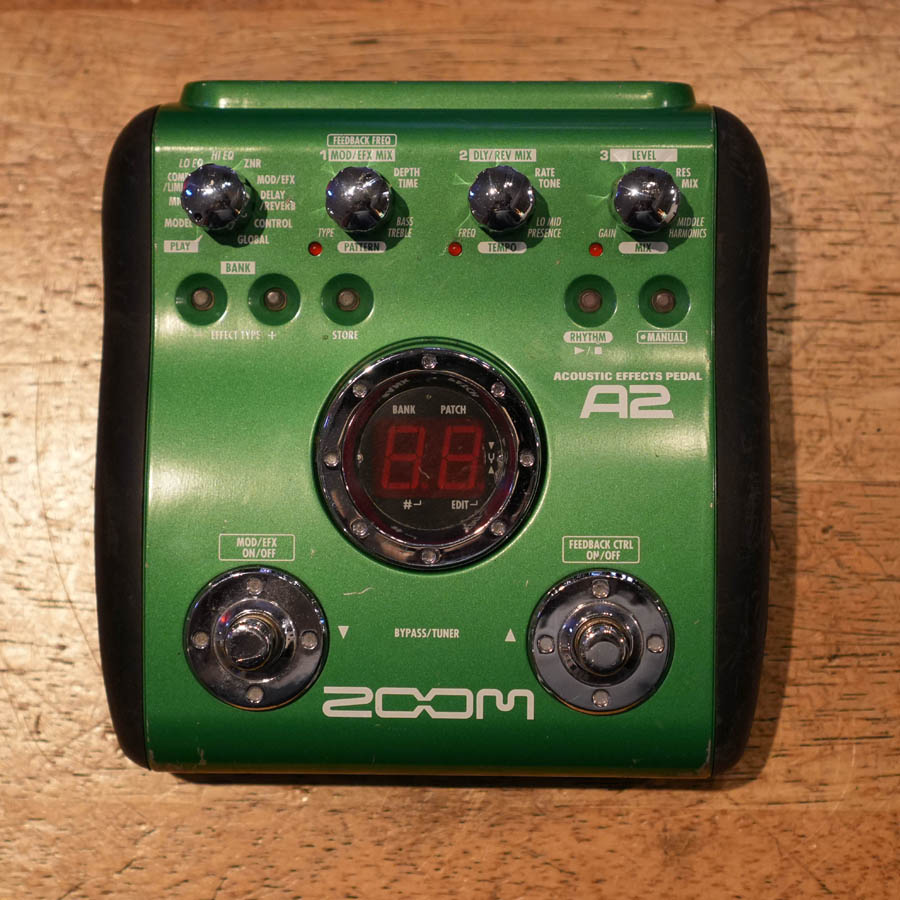Zoom A2 Acoustic Guitar Multi Effects Pedal - Used