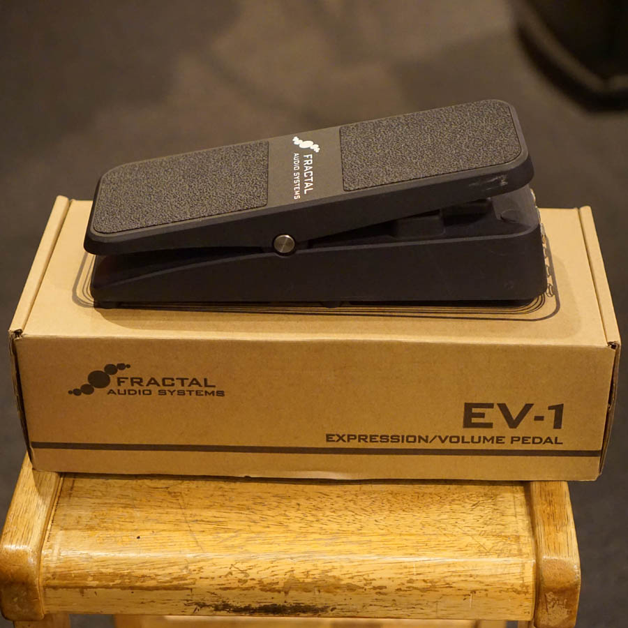 Fractal Audio EV-1 Expression/Volume Pedal Black - Used