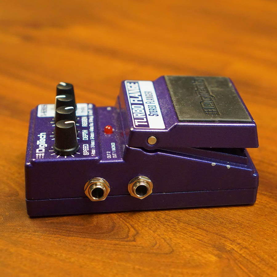 Digitech Turbo Flange Stereo Flanger Effects Pedal - Used