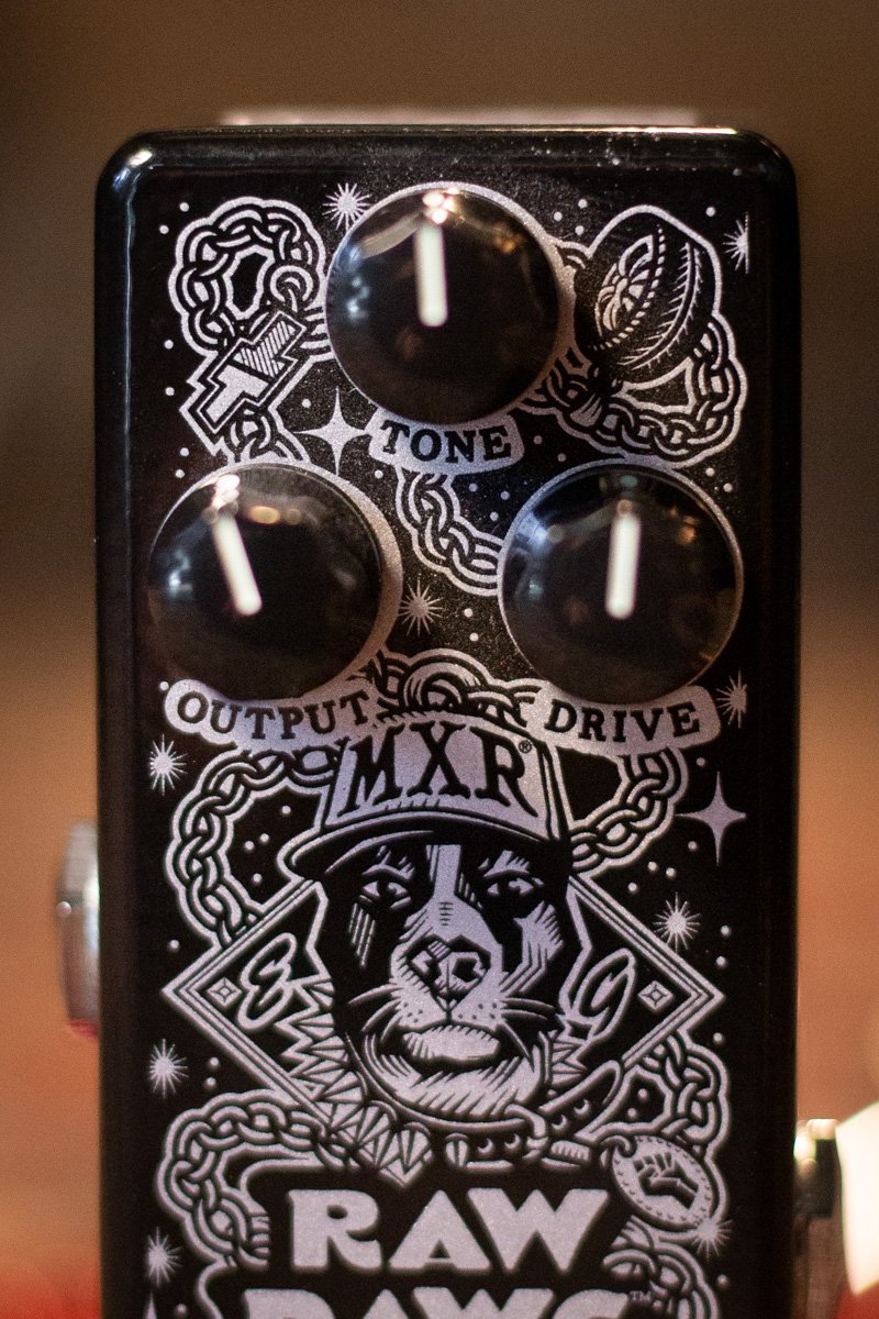 MXR EG74 Raw Dawg Eric Gales Signature Overdrive Pedal - 710137125704