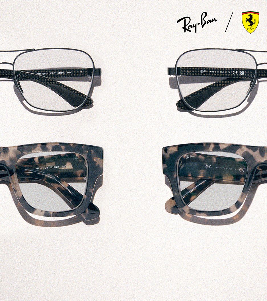 レイバン公式ストア】フェラーリ メガネコレクション | Ray-Ban® JP