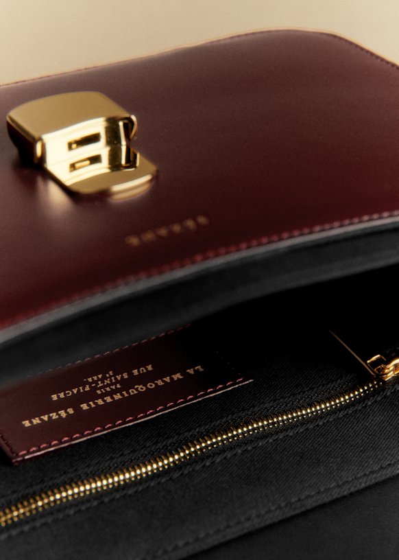 Milo クラシックバッグ - アイスブラック - スムースカウハイドレザー