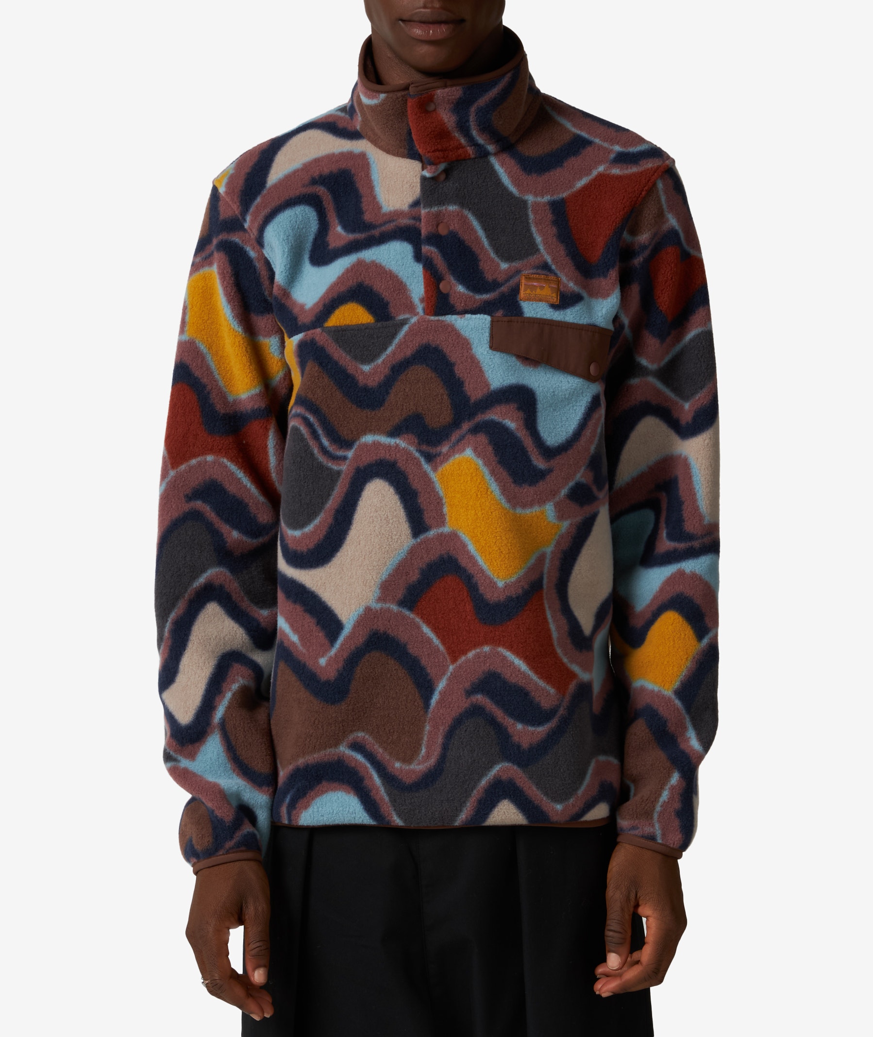 Patagonia Lightweight Synchilla Snap-T Pullover in Multicolored