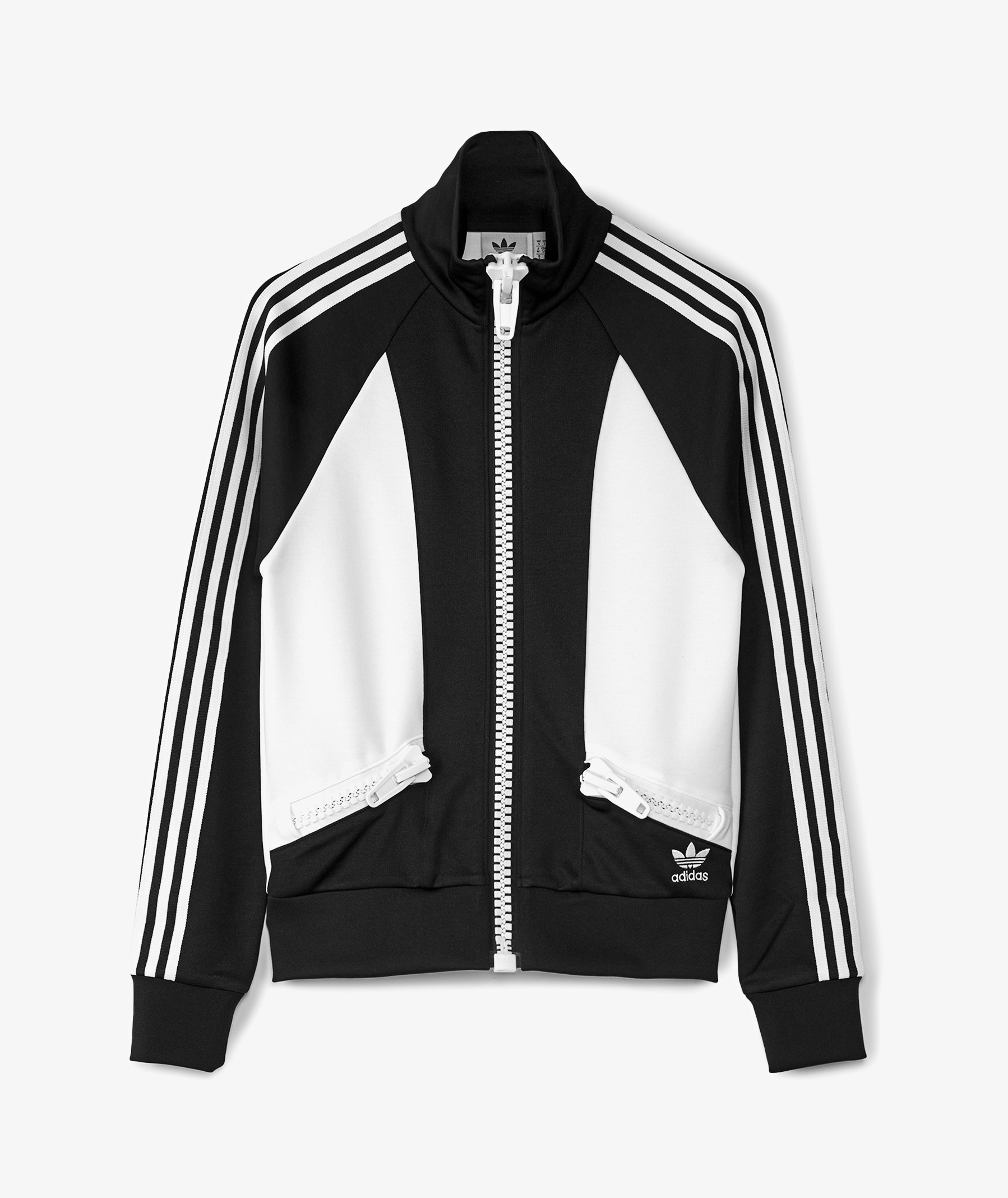 Black adidas Big Zip Track Jacket x Jeremy Scott | SVD
