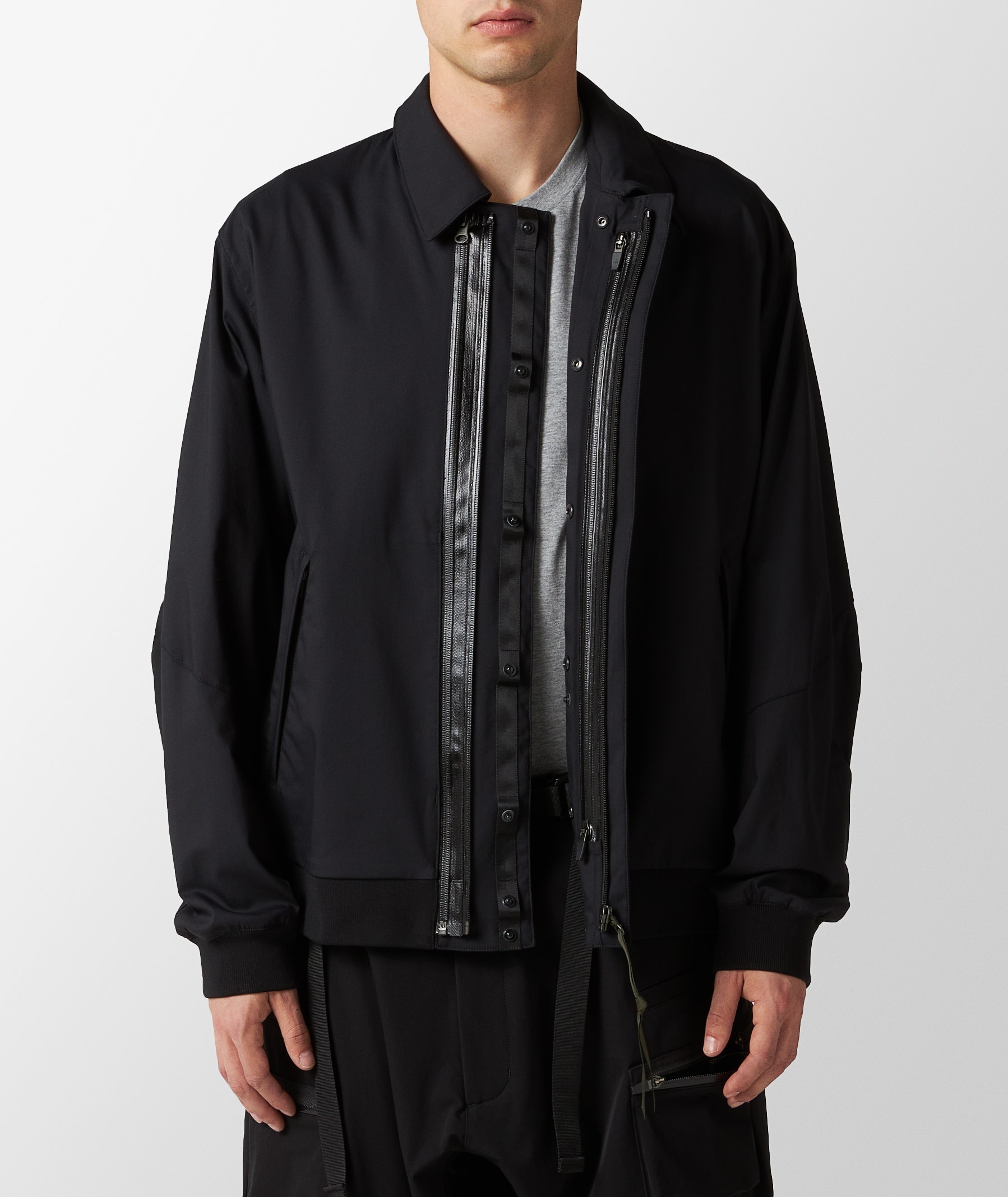 Black ACRONYM J111TS-CH Micro Twill Tec Sys Jacket | SVD