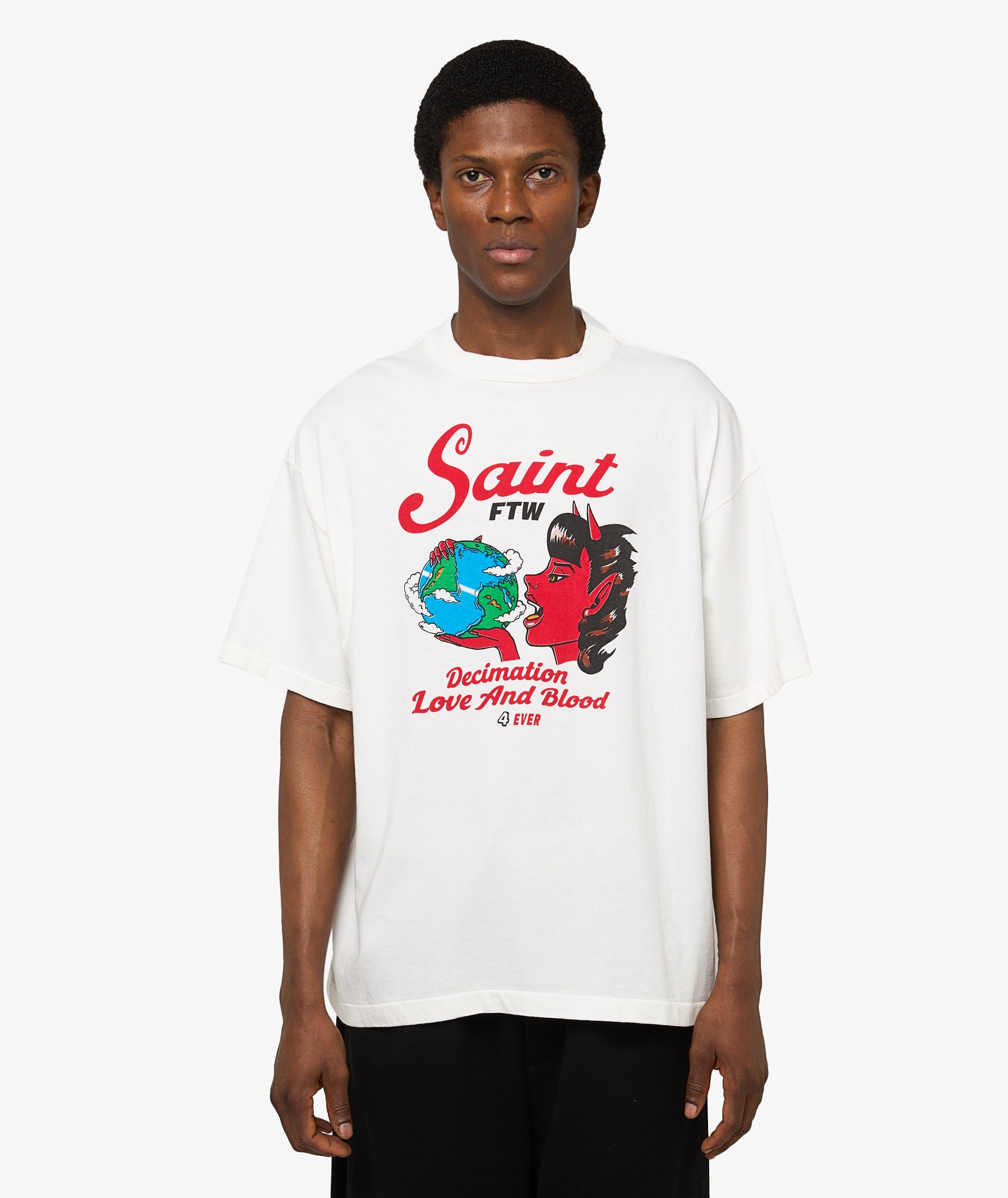 SAINT Mxxxxxx Saint Devil T-Shirt | Men | SVD
