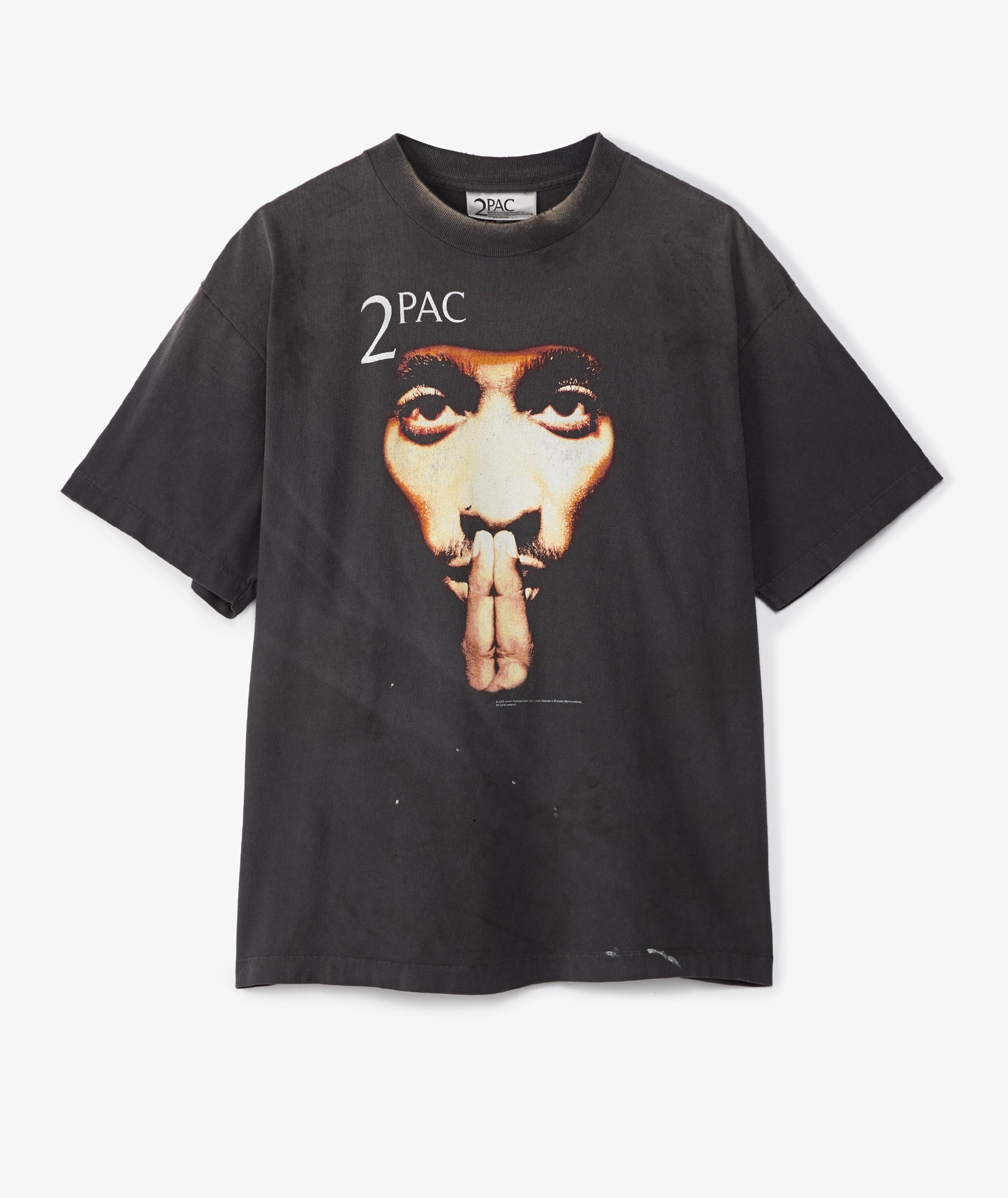 SAINT Mxxxxxx 2Pac T-Shirt | Charcoal | SVD USA