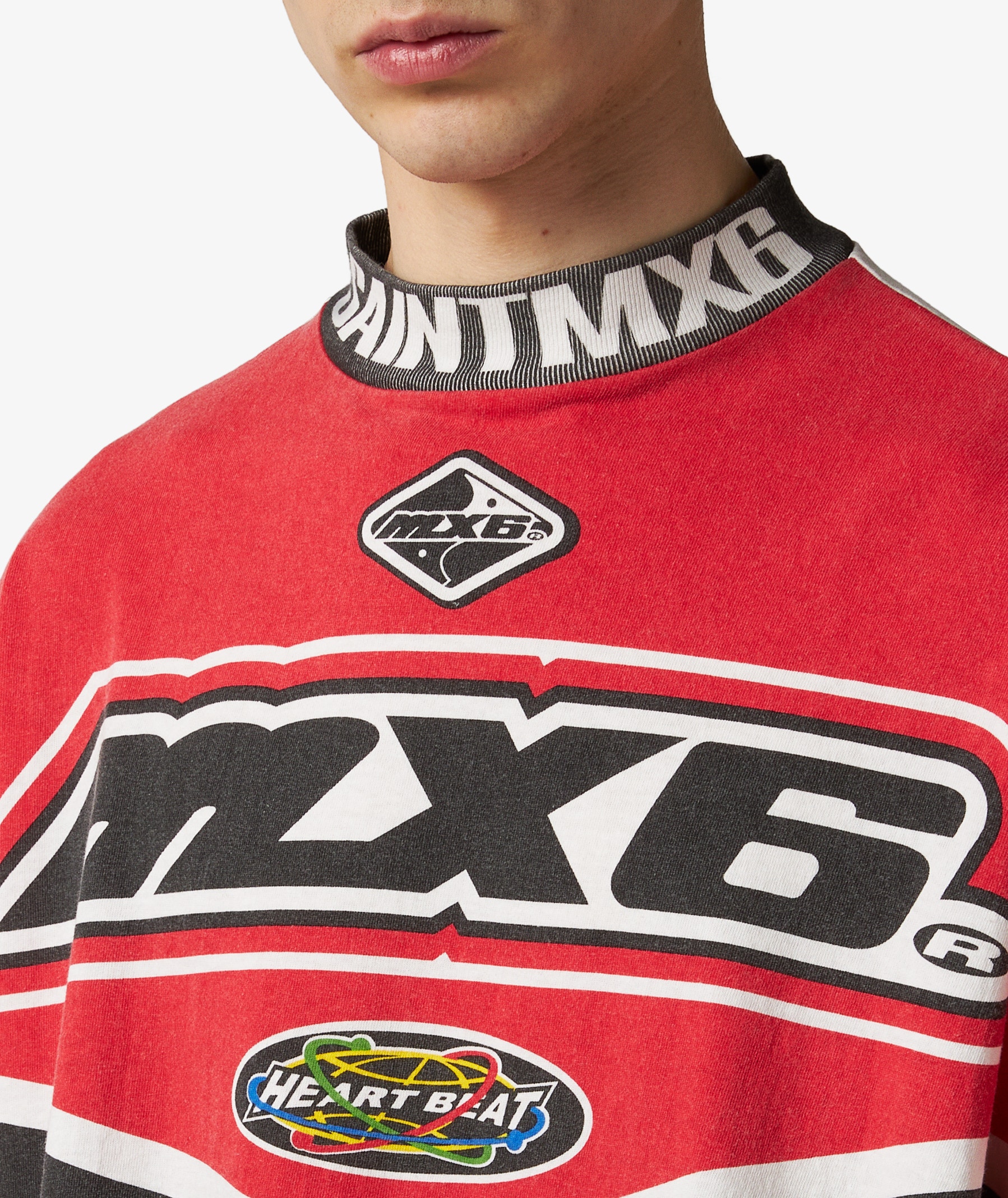 SAINT Mxxxxxx MX6 Long Sleeve T-Shirt | RED | SVD USA