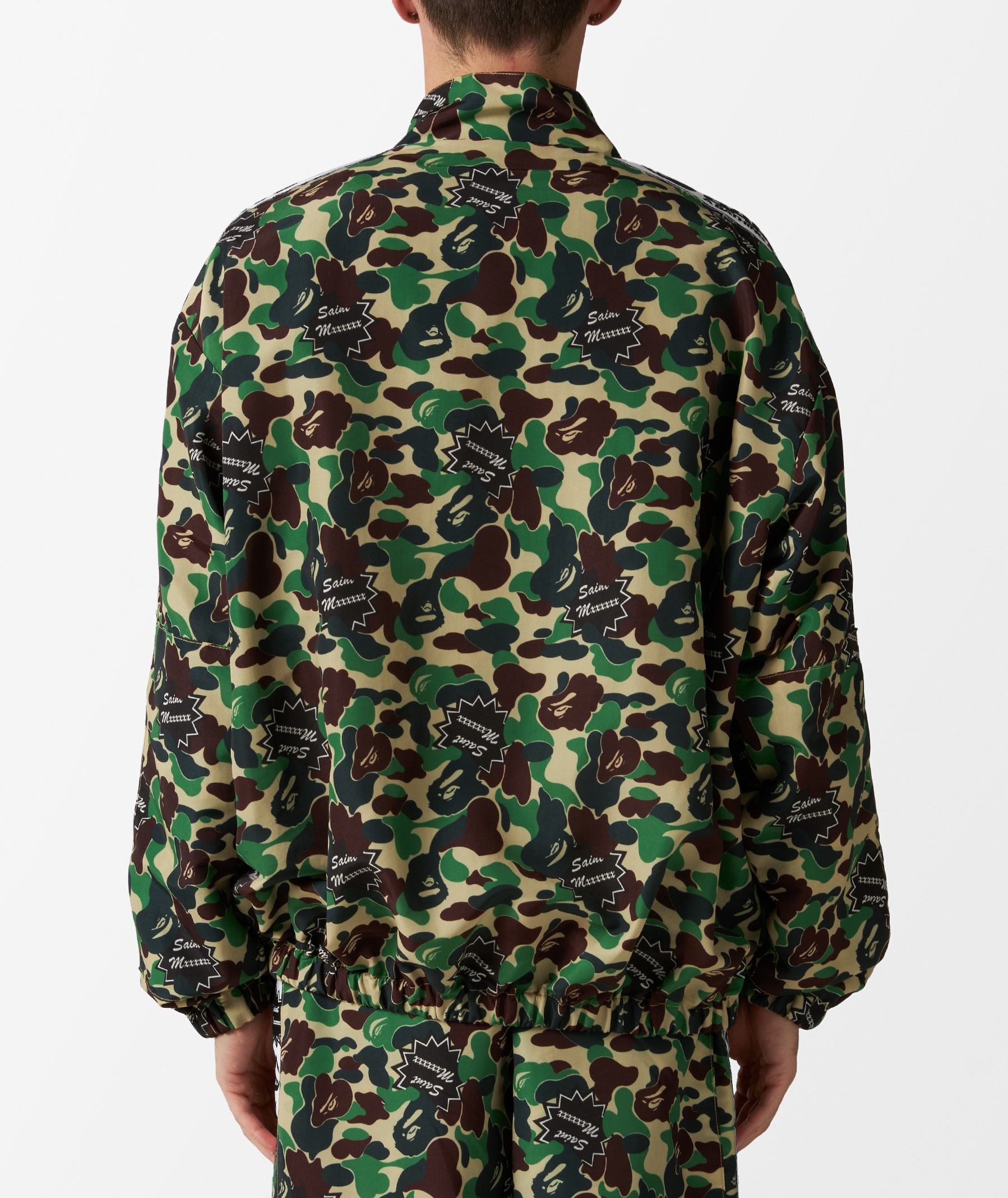 SAINT Mxxxxxx St. Ape Track Jacket x BAPE® in Green | SVD USA