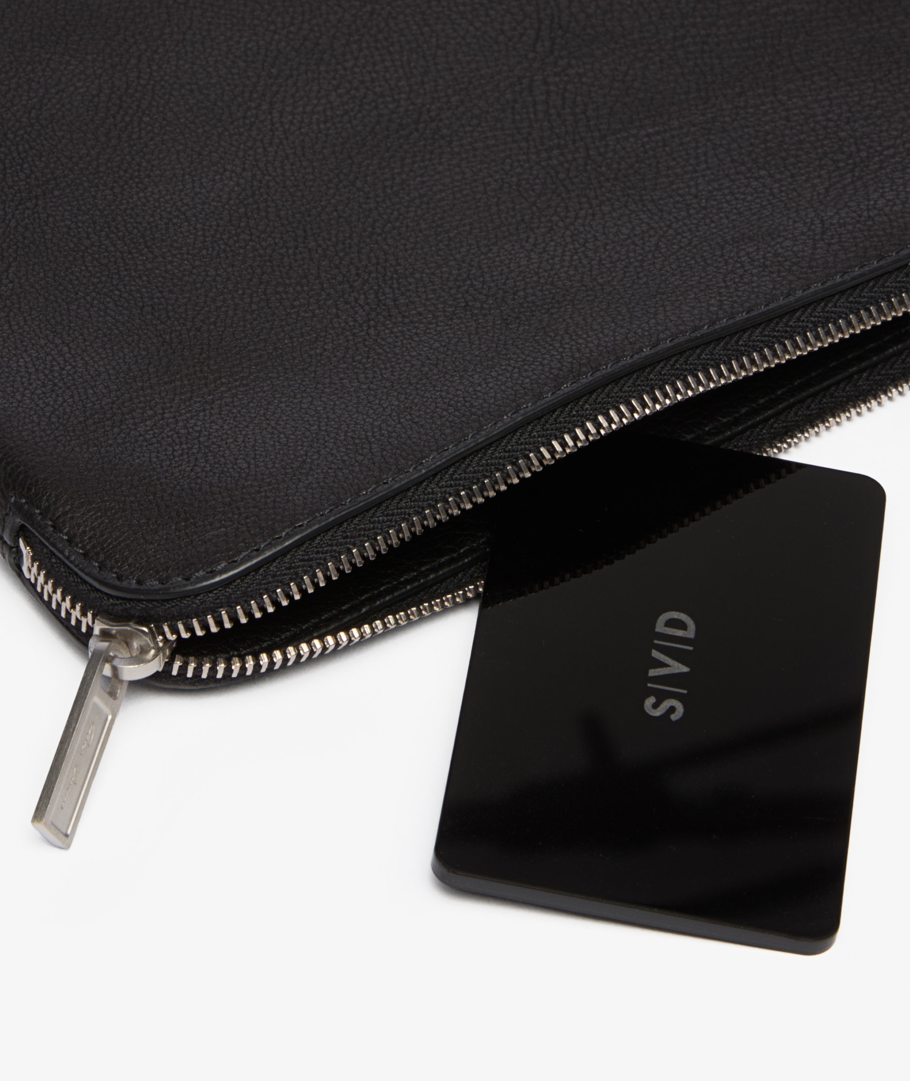 Rick Owens Leather Travel Liquid Bag | Black | SVD USA