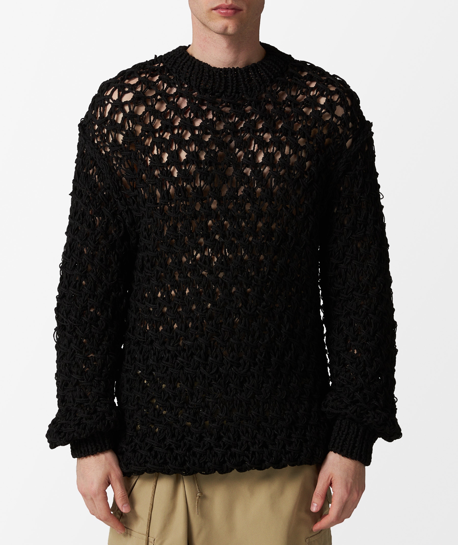 Junya Watanabe MAN Sweater in Black | SVD USA