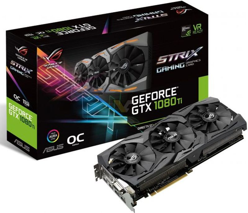 ASUS ROG-STRIX-GTX1080TI-11G-GAMING | SoloTodo.cl