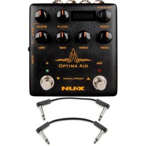 NUX Optima Air Acoustic Guitar Simulator and Preamp Pedal | Sweetwater