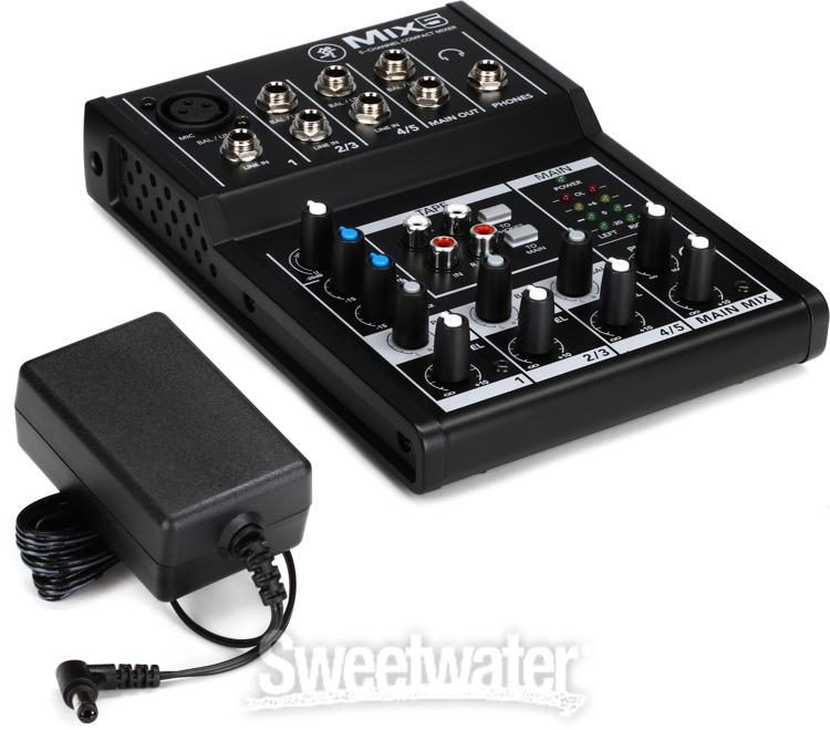 Mackie Mix5 5-channel Mixer | Sweetwater