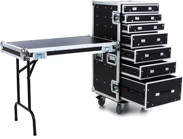 ProX XS-7DTW 7-drawer Workstation Road Case | Sweetwater