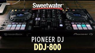 Pioneer DJ DDJ-800 2-deck Rekordbox DJ Controller | Sweetwater