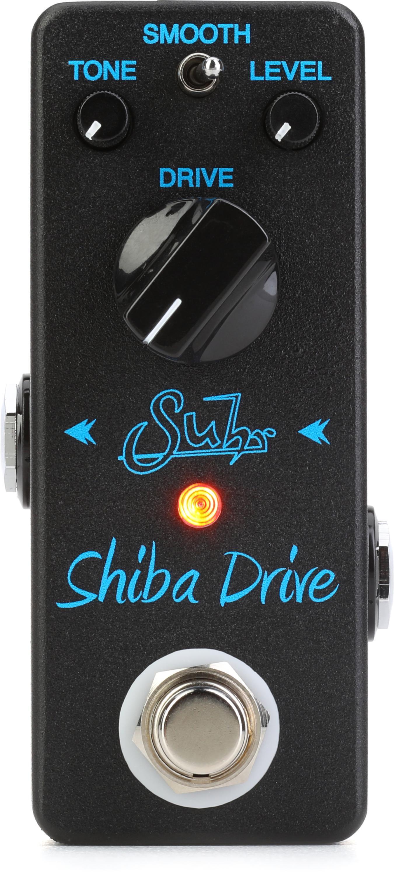 Suhr Shiba Drive Mini Pedal - Black Edition | Sweetwater