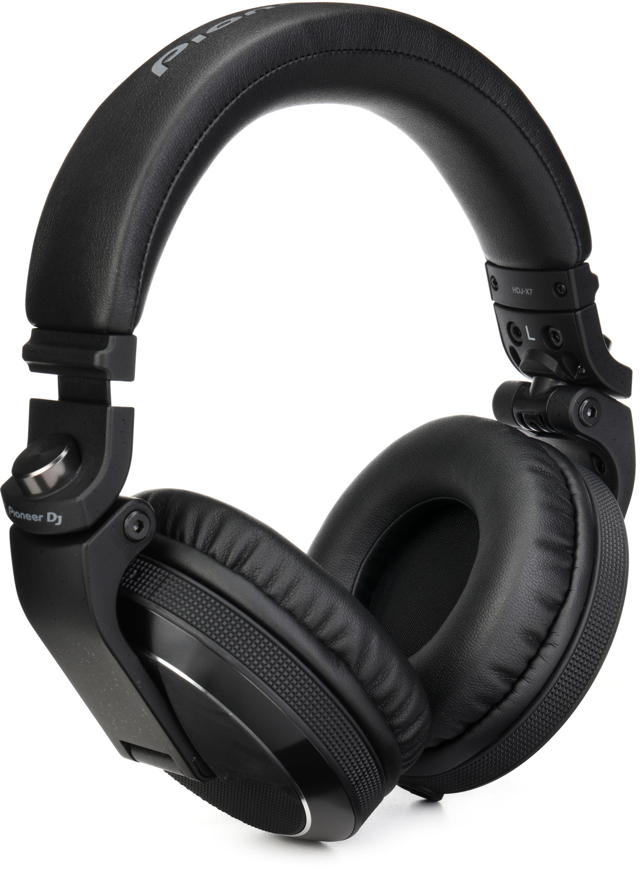 Pioneer DJ HDJ-S7-K Professional DJ Headphones - Black | Sweetwater
