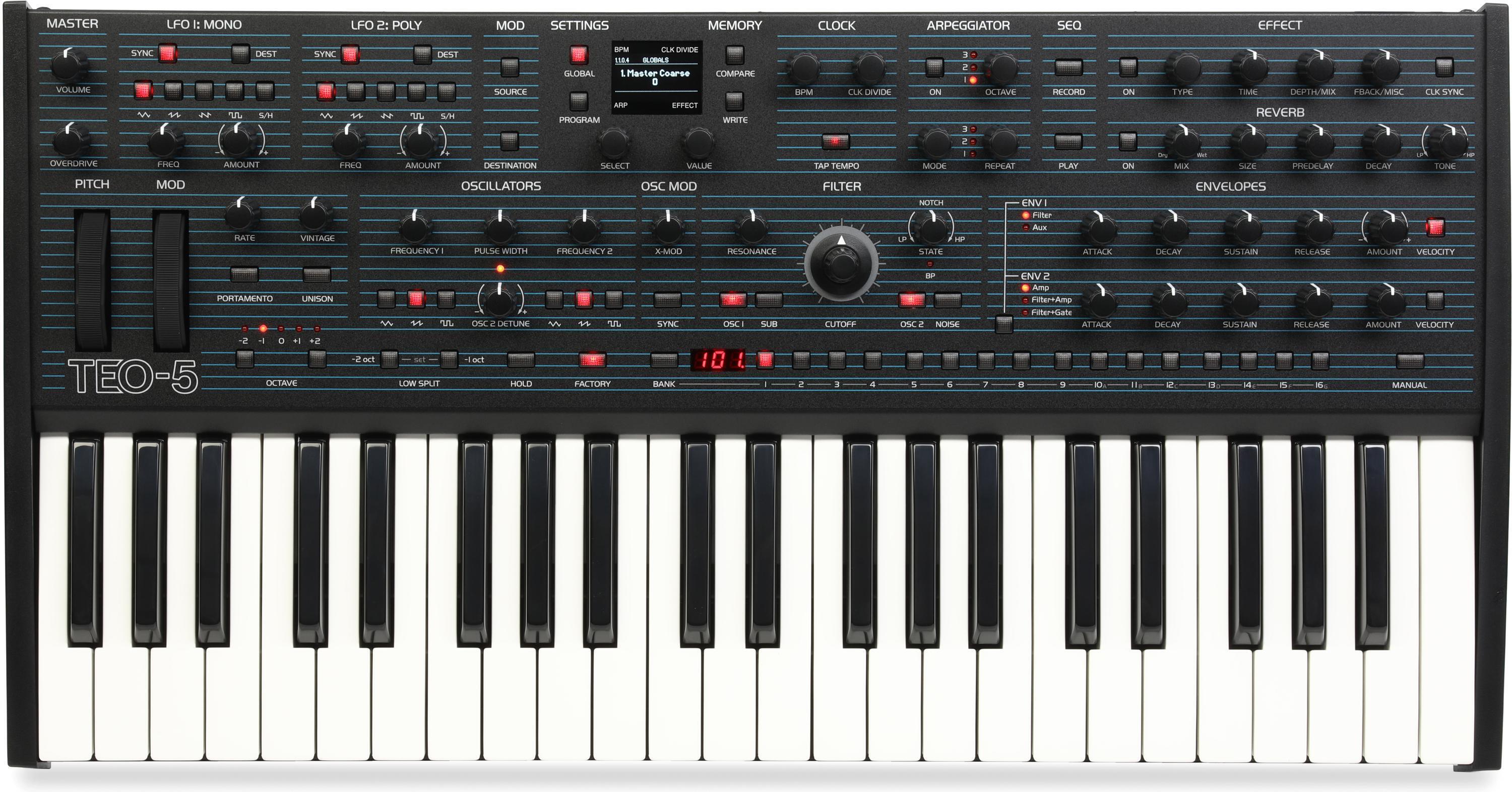 Roland Jupiter-Xm Portable Synthesizer | Sweetwater