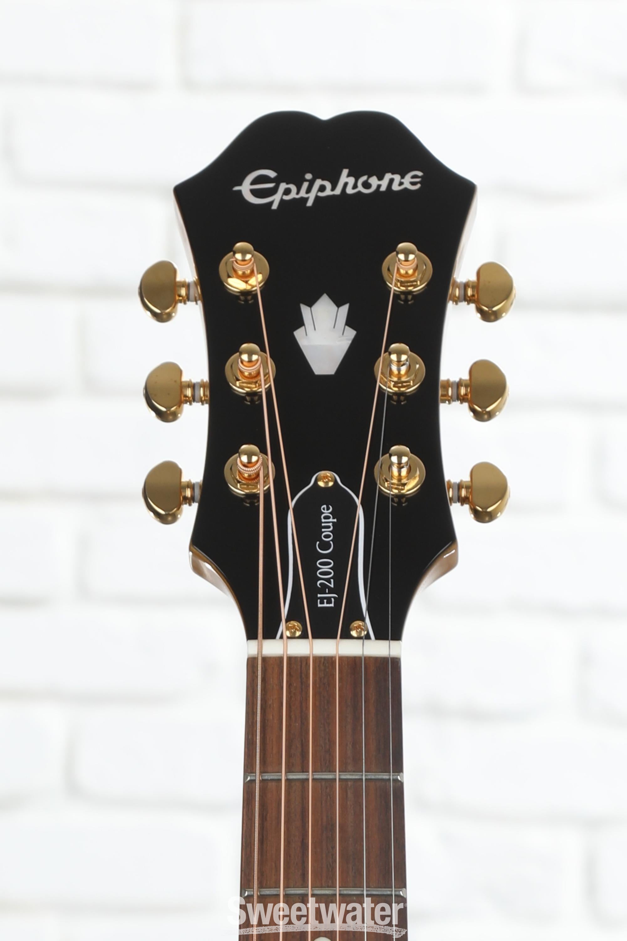Epiphone J-200 EC Studio Parlor - Vintage Natural | Sweetwater