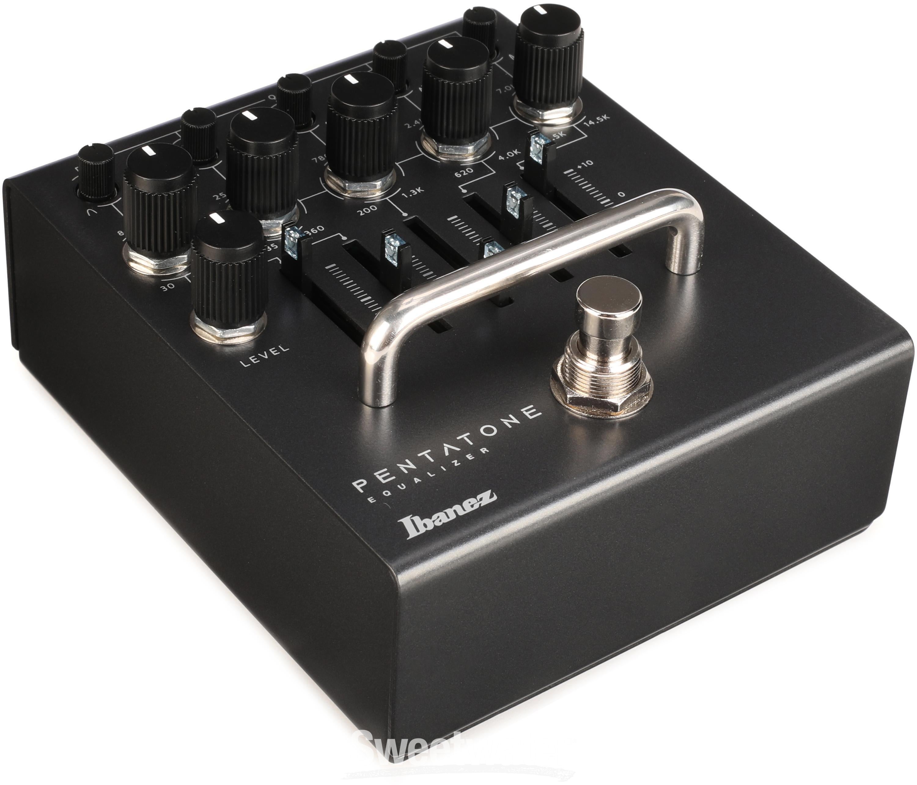 Ibanez PTEQ Pentatone 5-band Parametric EQ Pedal Reviews | Sweetwater