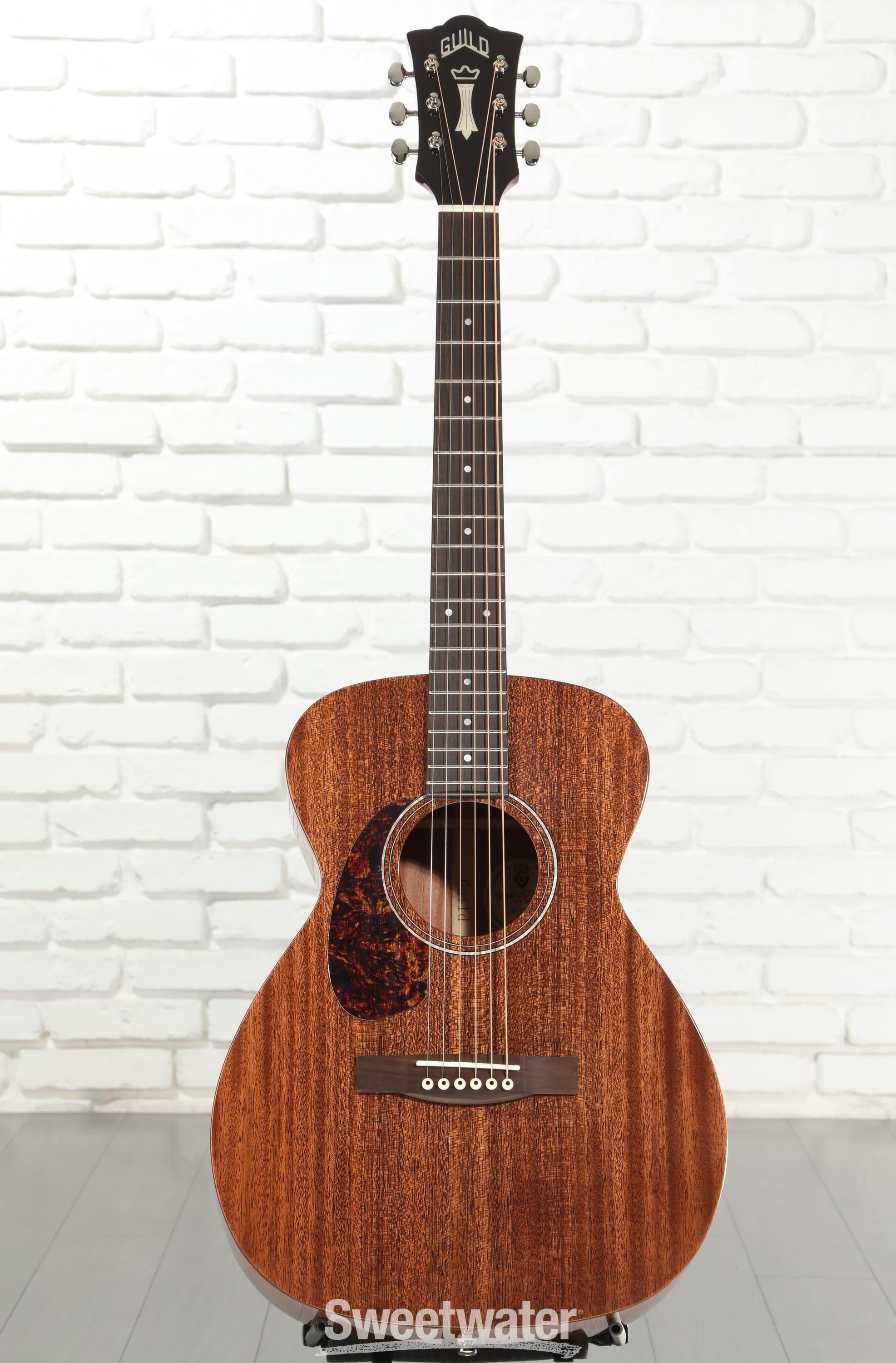 Guild M-120 Concert, Left-Handed Acoustic Guitar - Natural Reviews