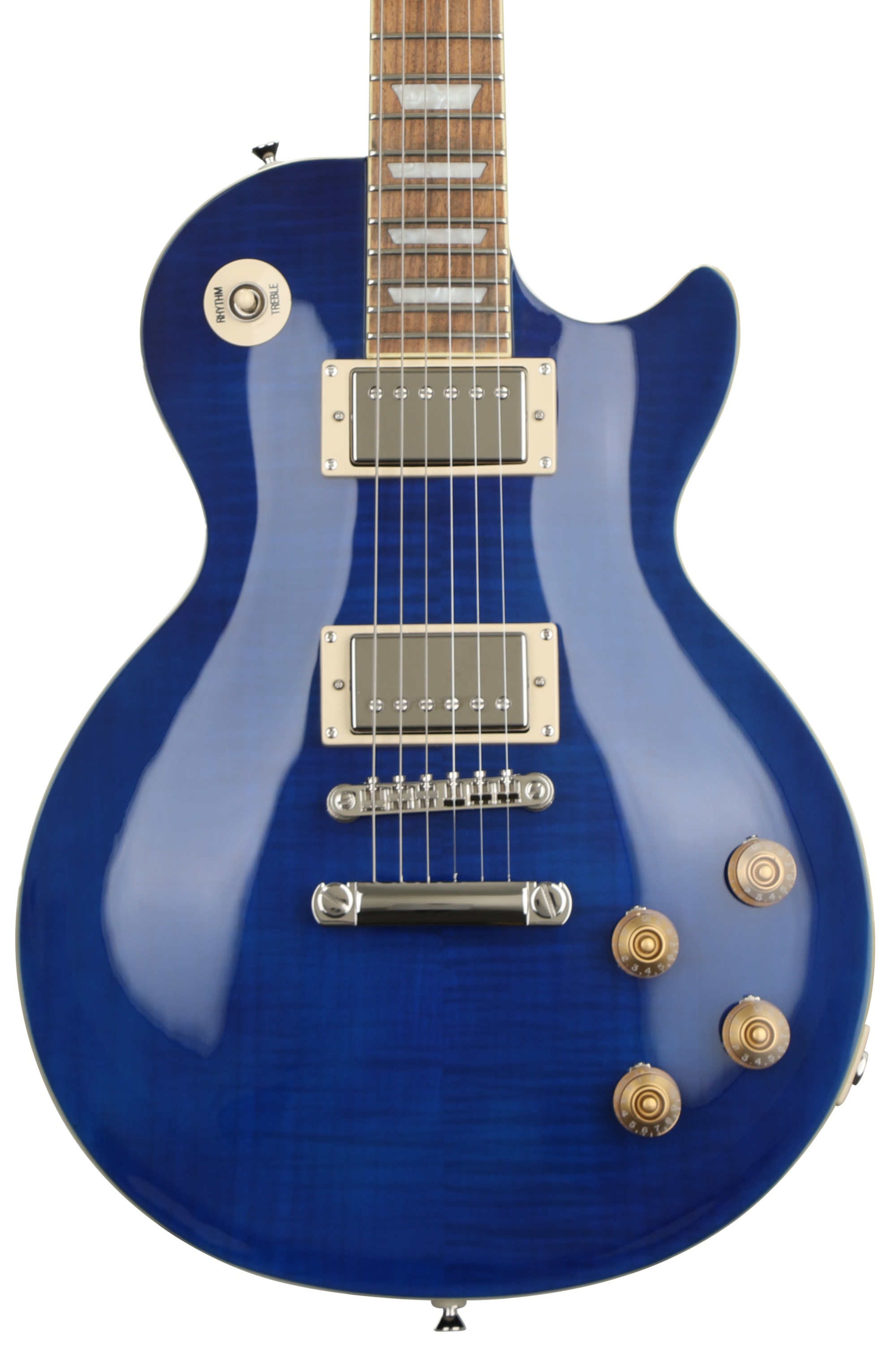 Epiphone Les Paul Tribute Plus Electric Guitar - Midnight Sapphire