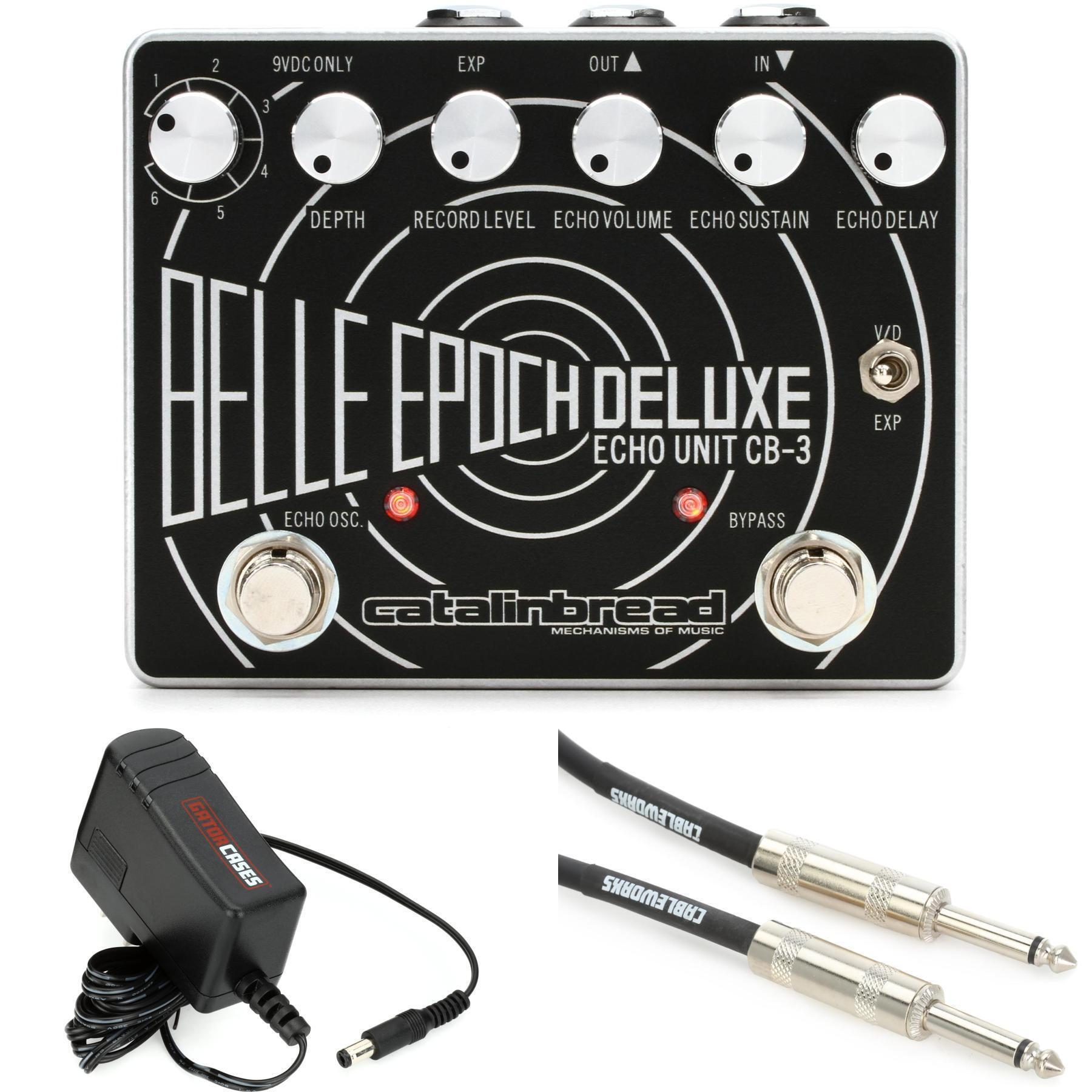Catalinbread Belle Epoch Deluxe Tape Echo Pedal - Silver | Sweetwater