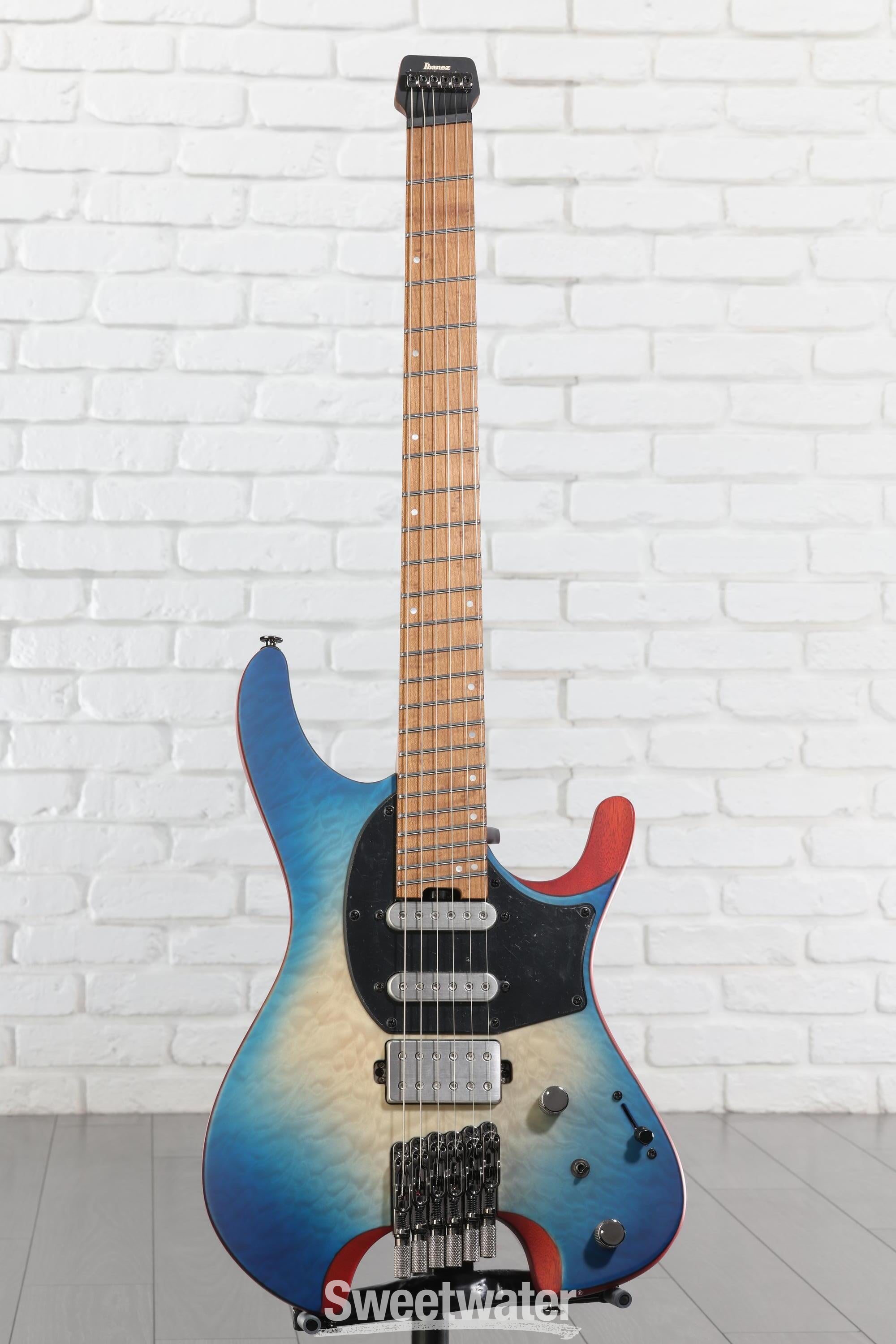 Ibanez QX54QM - Blue Sphere Burst Flat Reviews | Sweetwater