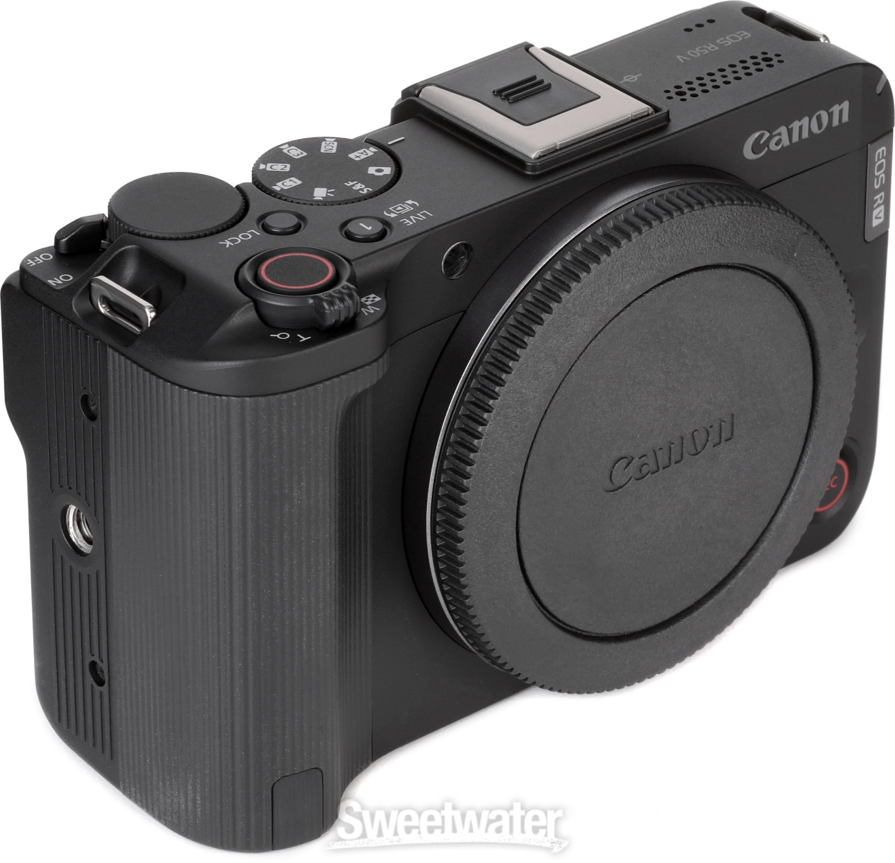 Canon EOS R50 V Camera Body | Sweetwater