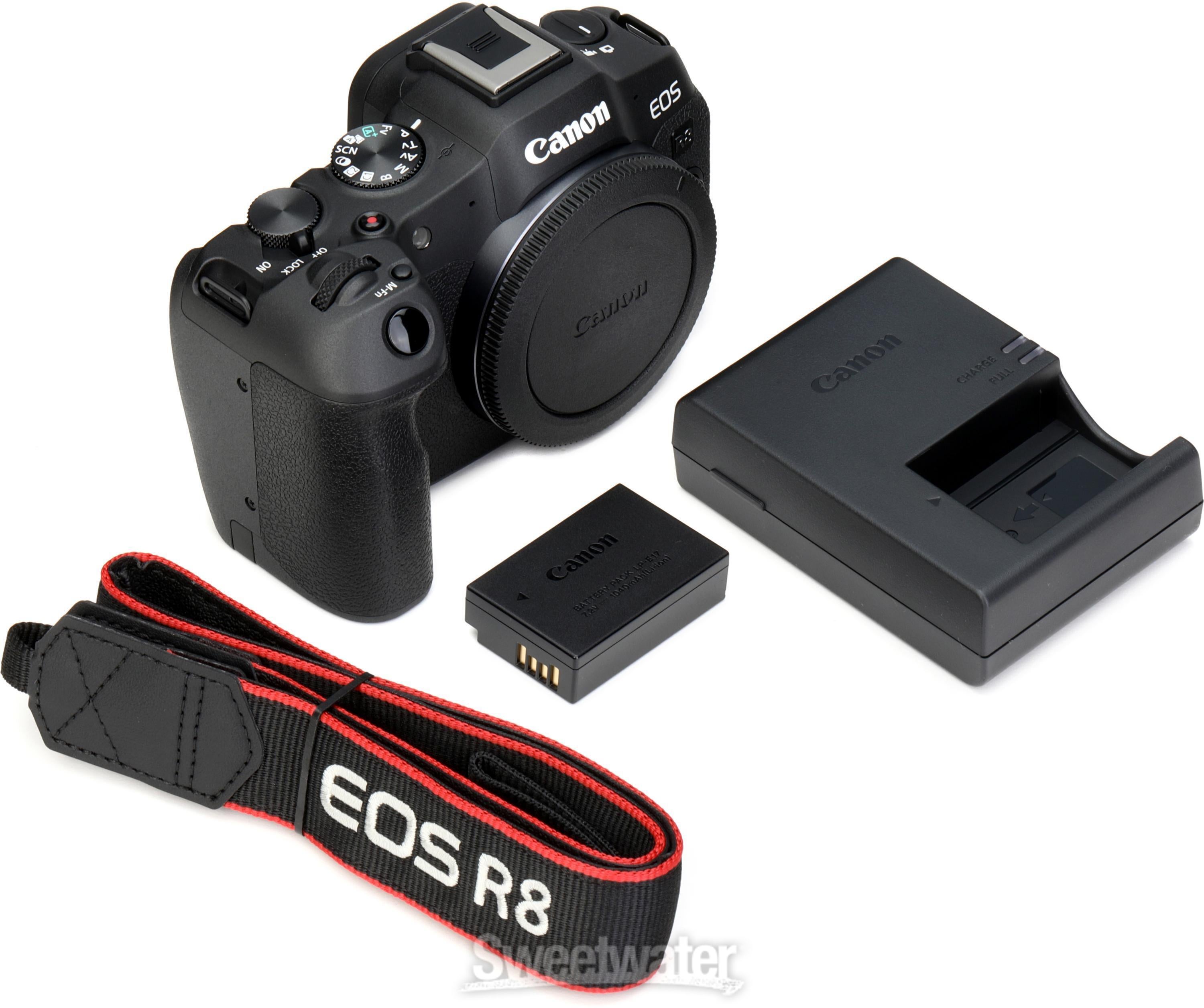 Canon EOS R8 Full-frame Mirrorless Camera Body | Sweetwater