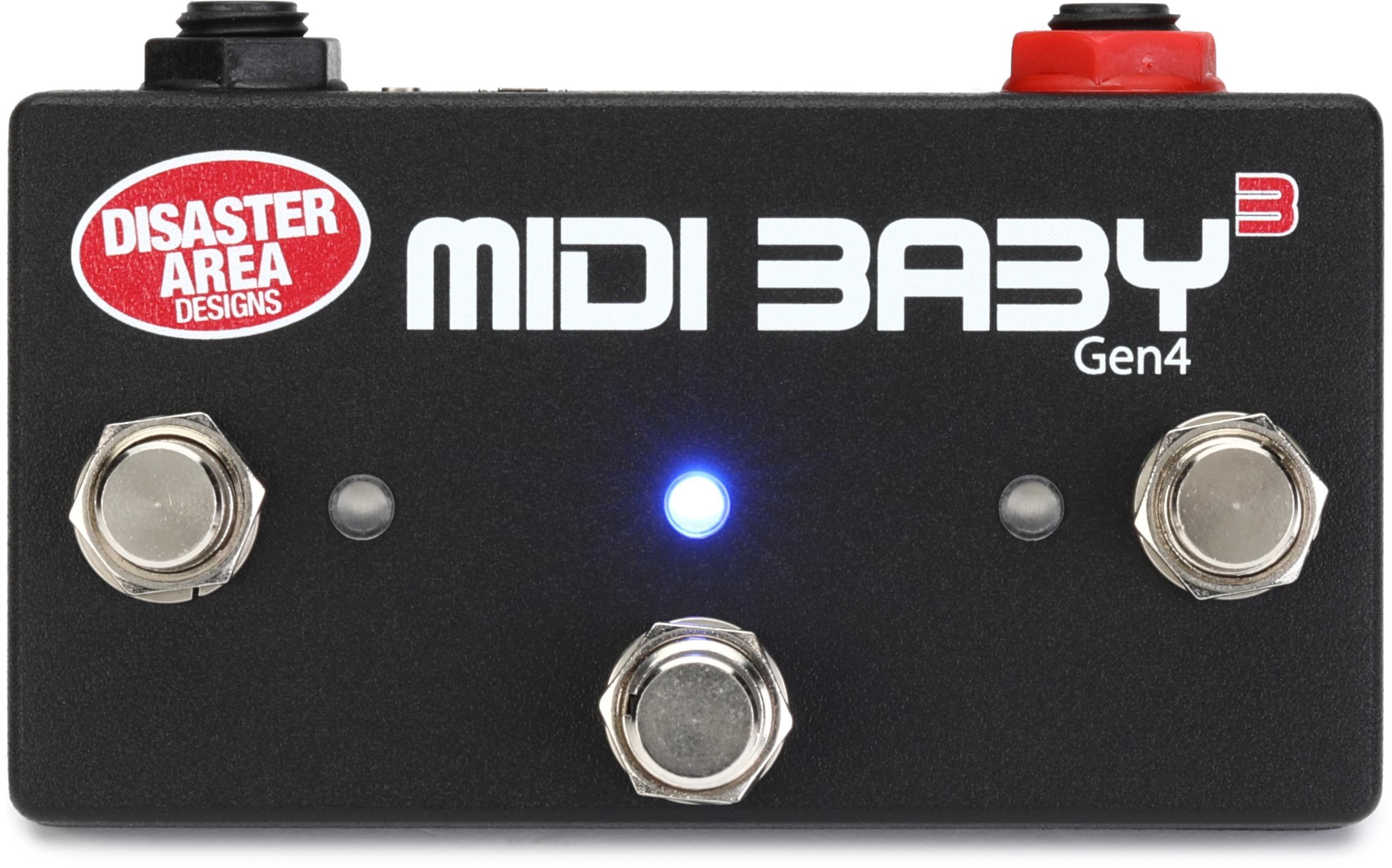 Disaster Area Designs MIDI Baby 3 Gen4 MIDI Footswitch Controller